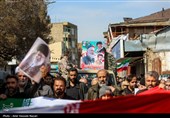 راهپیمایی محکومیت جنایات آمریکا و اسرائیل - قزوین