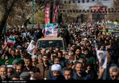 راهپیمایی محکومیت جنایات آمریکا و اسرائیل - قزوین