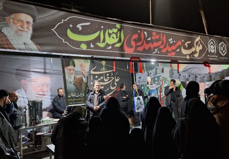 برپایی موکب سیدالشهدای انقلاب در بیرجند