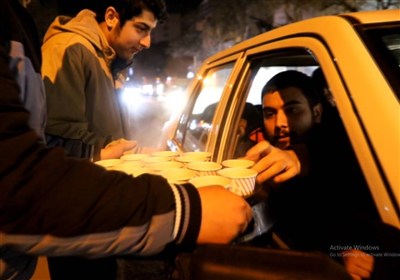 برپایی موکب های عزای قائد امت در اردبیل