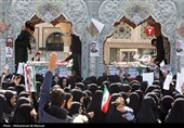 تشییع پیکر شهدای حملات آمریکایی صهیونی در قم