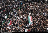 تشییع پیکر شهدای حملات آمریکایی صهیونی در قم