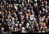 تشییع پیکر شهدای حملات آمریکایی صهیونی در قم