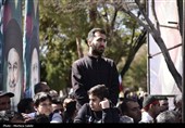 تشییع پیکر شهدای حملات آمریکایی صهیونی در اصفهان