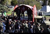 تشییع پیکر شهدای حملات آمریکایی صهیونی در اصفهان