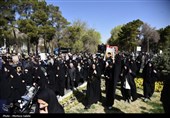 تشییع پیکر شهدای حملات آمریکایی صهیونی در اصفهان