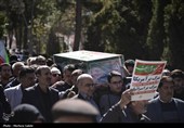 تشییع پیکر شهدای حملات آمریکایی صهیونی در اصفهان
