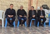 دیدار با خانواده شهدای جنگ رمضان در برازجان