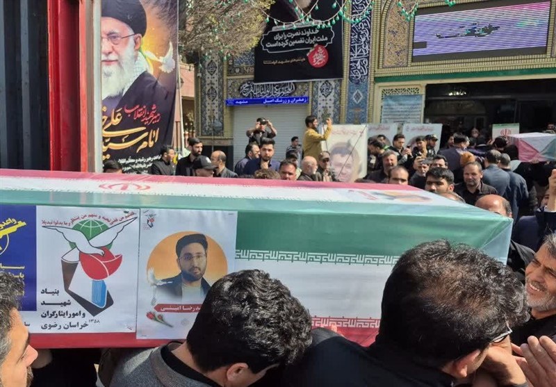 مشهد مقدس , اخبار مشهد , خراسان رضوی , جنگ آمریکا و رژیم صهیونیستی علیه ایران , شهادت , تشییع شهدا , 