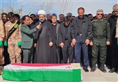 تشییع باشکوه پیکر مطهر شهید محمدتقی قهرمانی در رباط‌کریم