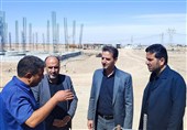 بازدید معاون عمرانی استاندار یزد از پیشرفت پروژه‌های پردیس زندگی