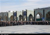 تشیع پیکر شهدای اقتدار ایران اسلامی در مشهد