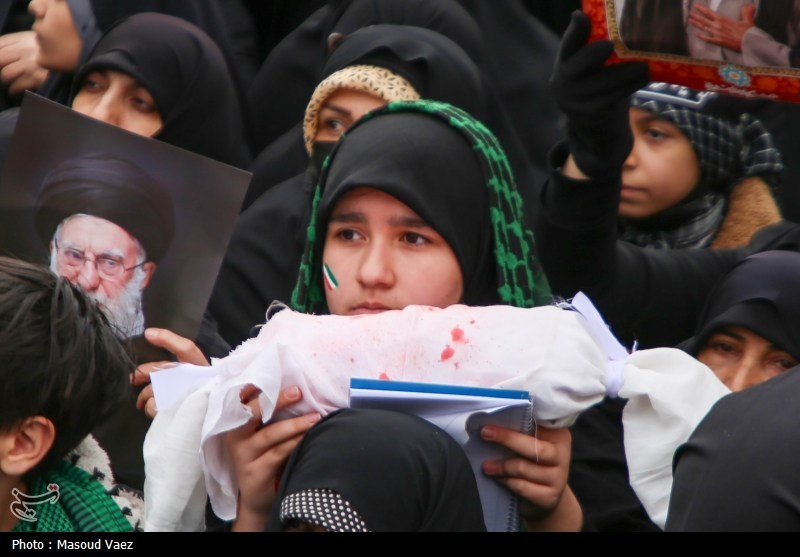 نه سازش، نه تسلیم انتقام انتقام؛ شعار بانوان تبریزی در تجمع زینبیون