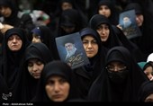 مراسم هفتمین روز شهادت رهبر شهید انقلاب - همدان