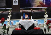 مراسم هفتمین روز شهادت رهبر شهید انقلاب - همدان