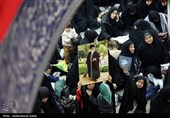 مراسم هفتمین روز شهادت رهبر شهید انقلاب - همدان