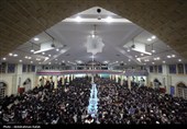 مراسم هفتمین روز شهادت رهبر شهید انقلاب - همدان