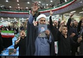 مراسم هفتمین روز شهادت رهبر شهید انقلاب - همدان