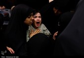 مراسم وداع با پیکر شهدای حملات آمریکایی صهیونی در قم