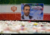 مراسم وداع با پیکر شهدای حملات آمریکایی صهیونی در قم