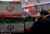 مراسم وداع با پیکر شهدای حملات آمریکایی صهیونی در قم