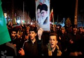تجمع مردم عزادار و انقلابی کامیاران