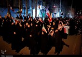 تجمع مردم عزادار و انقلابی کامیاران