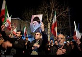 تجمع مردم عزادار و انقلابی کامیاران
