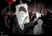 تجمع مردم عزادار و انقلابی کامیاران