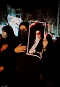 تجمع مردم عزادار و انقلابی کامیاران