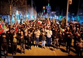 تجمع مردم عزادار و انقلابی کامیاران
