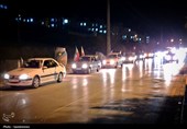 تجمع مردم عزادار و انقلابی کامیاران