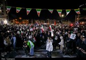 تجمع بزرگ مردم داغ تر قزوین