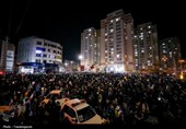 تجمع بزرگ مردم داغ تر قزوین