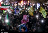 تجمع بزرگ مردم داغ تر قزوین