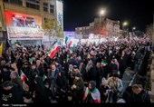 تجمع بزرگ مردم داغ تر قزوین