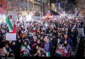 تجمع بزرگ مردم داغ تر قزوین