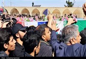 تشییع پیکر مطهر سردار شهید محمدرضا ثقفی فر(دستیار ویژه قائد امت )