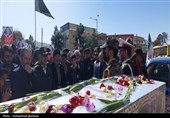 مراسم تشییع پیکر شهید اقتدار و امنیت ایران در قاین