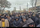 تشییع پیکر مطهر شهید «احمد لیالی مقدم» در اردبیل