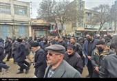 تشییع پیکر مطهر شهید «احمد لیالی مقدم» در اردبیل
