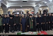 تشییع پیکر مطهر شهید «احمد لیالی مقدم» در اردبیل
