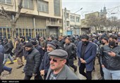 تشییع پیکر مطهر شهید «احمد لیالی مقدم» در اردبیل
