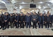 تشییع پیکر مطهر شهید «احمد لیالی مقدم» در اردبیل