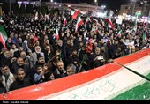 وداع مردم کرمان با خانواده چهار نفره شهید عرب‌نژاد