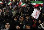 وداع مردم کرمان با خانواده چهار نفره شهید عرب‌نژاد