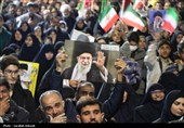 وداع مردم کرمان با خانواده چهار نفره شهید عرب‌نژاد
