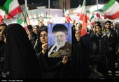 وداع مردم کرمان با خانواده چهار نفره شهید عرب‌نژاد
