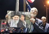 وداع مردم کرمان با خانواده چهار نفره شهید عرب‌نژاد