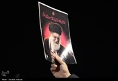 وداع مردم کرمان با خانواده چهار نفره شهید عرب‌نژاد